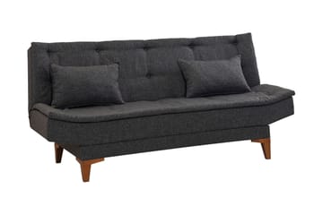 Hunterville Sovesofa 3-seters 106x192 - Antrasitt - Møbler - Sofaer - Sovesofaer - 3 seters sovesofa