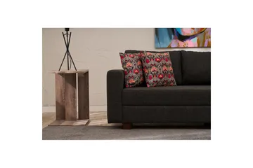 3-seters sovesofa Iroulport Antrasitt - Antrasitt - Møbler - Sofaer - Sovesofaer - 3 seters sovesofa