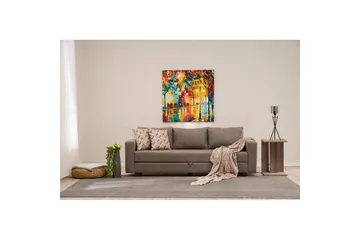 3-seters sovesofa Iroulport Arzilla Brun - Brun - Møbler - Sofaer - Sovesofaer - 3 seters sovesofa