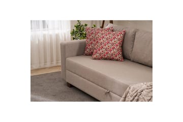 3-seters sovesofa Iroulport Beige - Beige - Møbler - Sofaer - Sovesofaer - 3 seters sovesofa