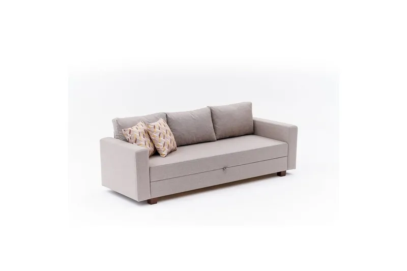 3-seters sovesofa Iroulport Beige, Beige