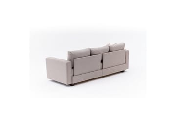 3-seters sovesofa Iroulport Beige - Beige - Møbler - Sofaer - Sovesofaer - 3 seters sovesofa