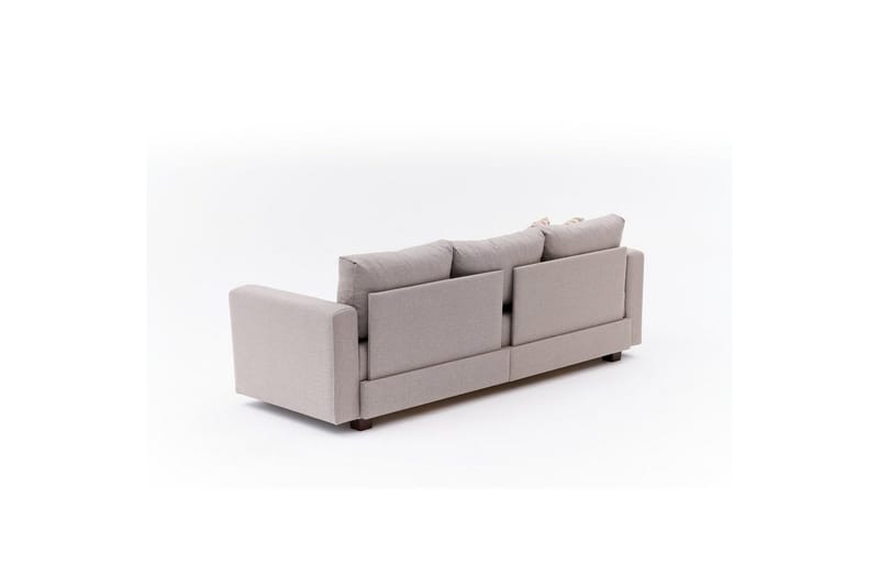 3-seters sovesofa Iroulport Beige - Beige - Møbler - Sofaer - Sovesofaer - 3 seters sovesofa