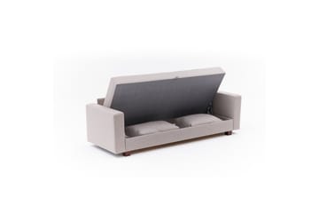 3-seters sovesofa Iroulport Beige - Beige - Møbler - Sofaer - Sovesofaer - 3 seters sovesofa