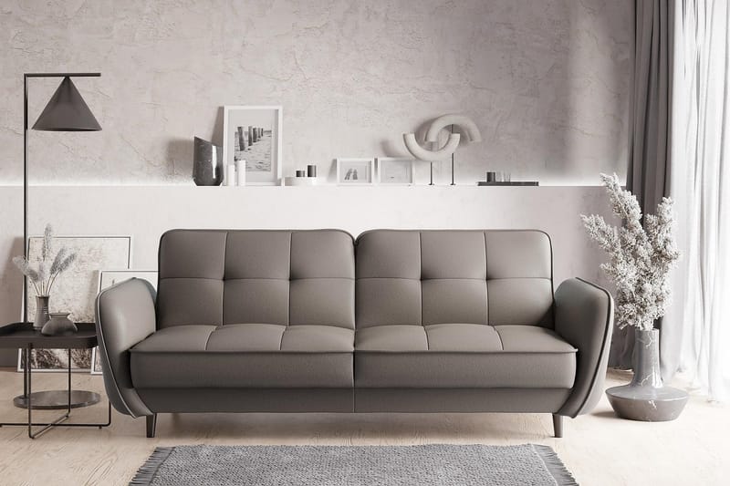 Katsuya Sovesofa 3-seters - Beige - Møbler - Sofaer - Sovesofaer - 3 seters sovesofa