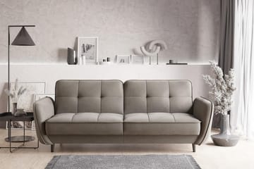 Katsuya Sovesofa 3-seters - Beige - Møbler - Sofaer - Sovesofaer - 3 seters sovesofa
