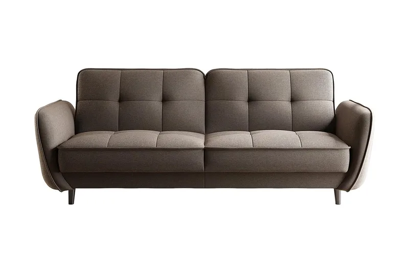 Katsuya Sovesofa 3-seters, Beige/Brun