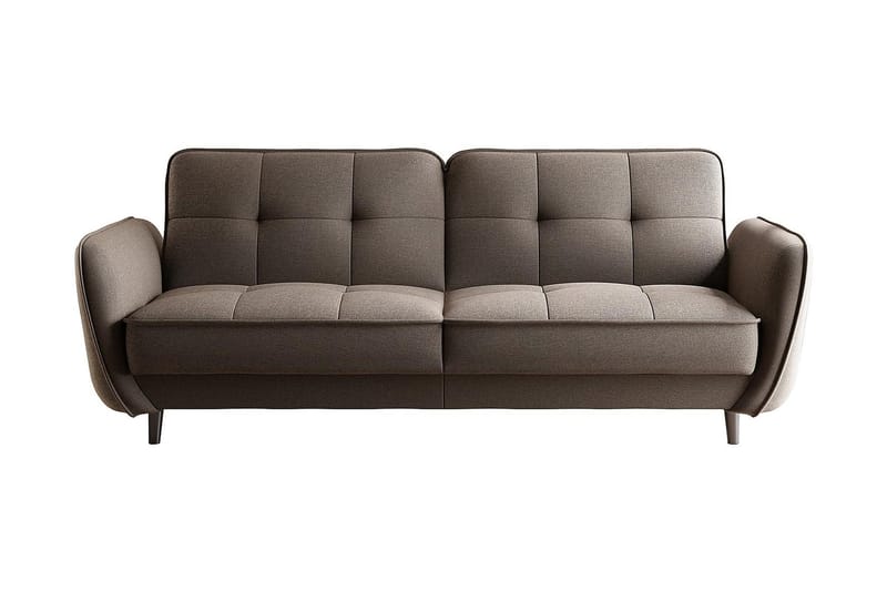 Katsuya Sovesofa 3-seters, Beige/Brun