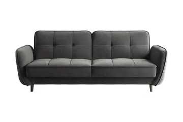 Katsuya Sovesofa 3-seters - Grå - Møbler - Sofaer - Sovesofaer - 3 seters sovesofa