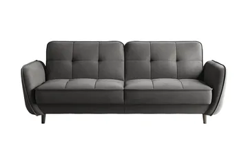 Katsuya Sovesofa 3-seters - Grå - Møbler - Sofaer - Sovesofaer - 3 seters sovesofa