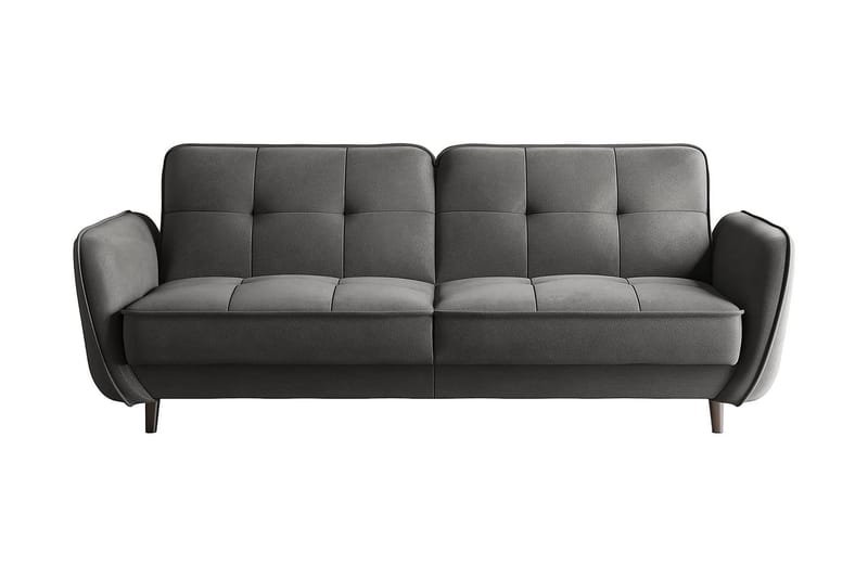 Katsuya Sovesofa 3-seters - Grå - Møbler - Sofaer - Sovesofaer - 3 seters sovesofa