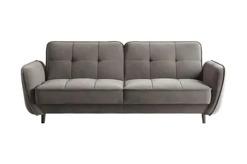 Katsuya Sovesofa 3-seters - Grå - Møbler - Sofaer - Sovesofaer - 3 seters sovesofa