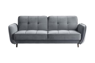 Katsuya Sovesofa 3-seters - Grå - Møbler - Sofaer - Sovesofaer - 3 seters sovesofa