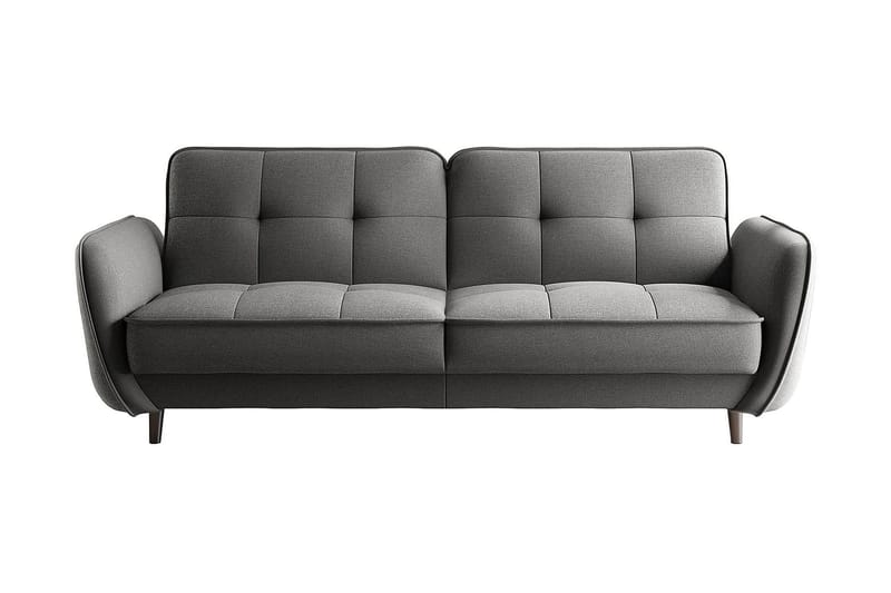 Katsuya Sovesofa 3-seters - Grå - Møbler - Sofaer - Sovesofaer - 3 seters sovesofa