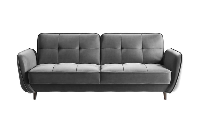 Katsuya Sovesofa 3-seters - Grå - Møbler - Sofaer - Sovesofaer - 3 seters sovesofa