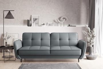 Katsuya Sovesofa 3-seters - Lyseblå - Møbler - Sofaer - Sovesofaer - 3 seters sovesofa