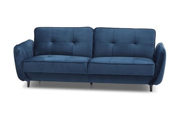 Katsuya Sovesofa 3-seters - Mørkeblå - Møbler - Sofaer - Sovesofaer - 3 seters sovesofa