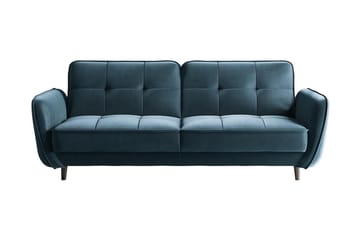 Katsuya Sovesofa 3-seters - Mørkeblå - Møbler - Sofaer - Sovesofaer - 3 seters sovesofa