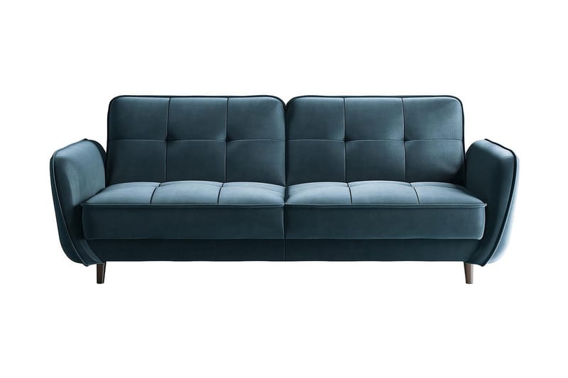 Katsuya Sovesofa 3-seters - Mørkeblå - Møbler - Sofaer - Sovesofaer - 3 seters sovesofa