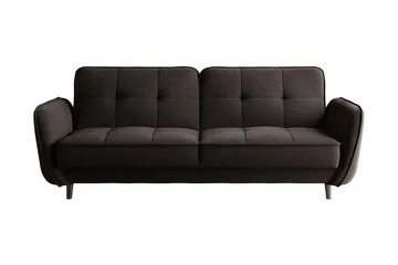 Katsuya Sovesofa 3-seters - Mørkebrun - Møbler - Sofaer - Sovesofaer - 3 seters sovesofa