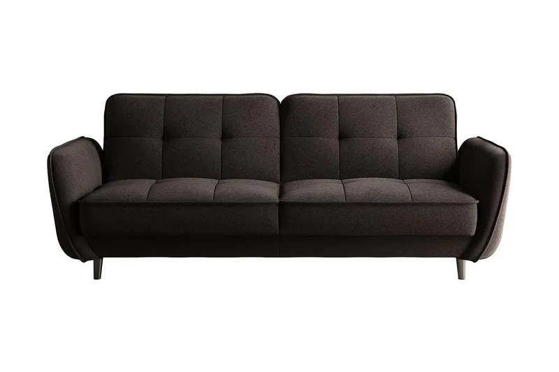 Katsuya Sovesofa 3-seters - Mørkebrun - Møbler - Sofaer - Sovesofaer - 3 seters sovesofa