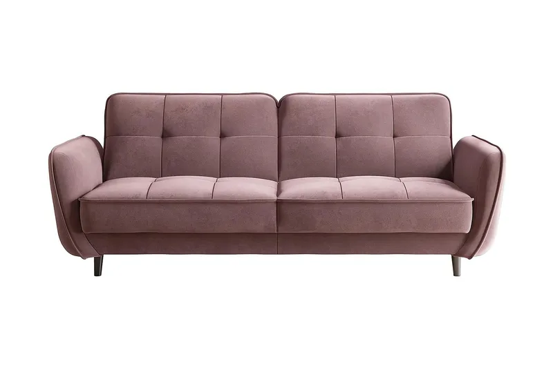 Katsuya Sovesofa 3-seters - Rosa - Møbler - Sofaer - Sovesofaer - 3 seters sovesofa