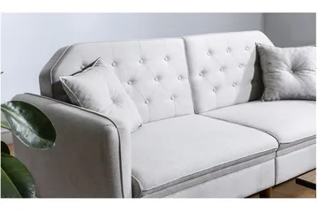 Keena Sovesofa 3-seter - Beige - Møbler - Sofaer - Sovesofaer - 3 seters sovesofa