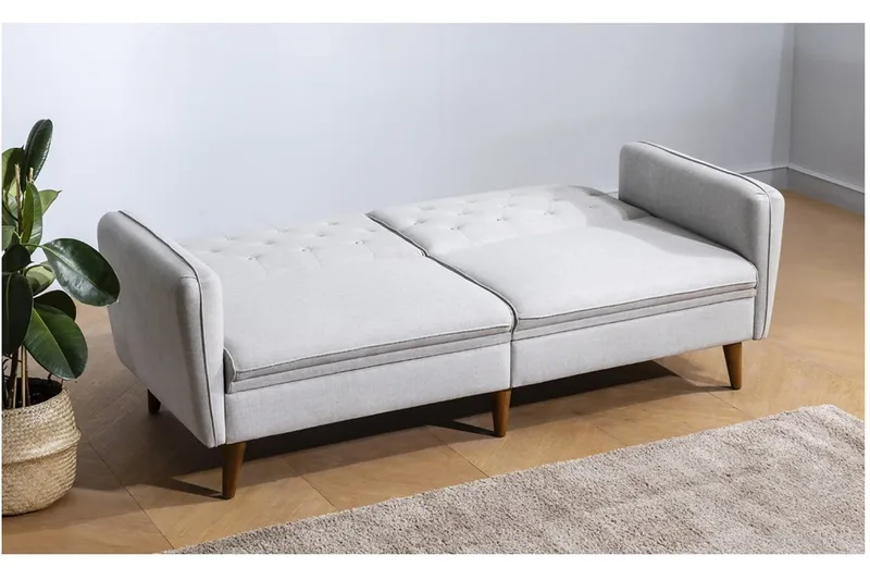 Keena Sovesofa 3-seter - Beige - Møbler - Sofaer - Sovesofaer - 3 seters sovesofa