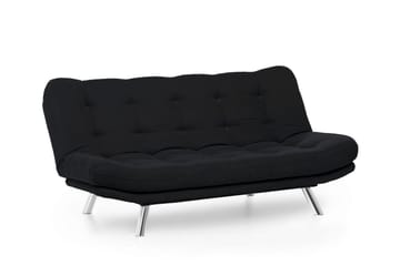 Kingaroy Sovesofa 3-seter 200x104 cm - Svart - Møbler - Sofaer - Sovesofaer - 3 seters sovesofa