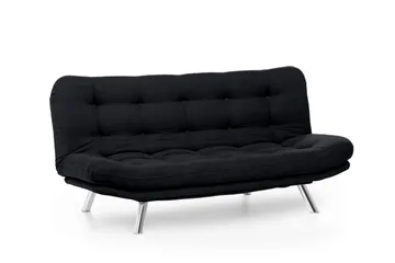 Kingaroy Sovesofa 3-seter 200x104 cm - Svart - Møbler - Sofaer - Sovesofaer - 3 seters sovesofa