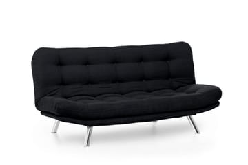 Kingaroy Sovesofa 3-seter 200x104 cm - Svart - Møbler - Sofaer - Sovesofaer - 3 seters sovesofa