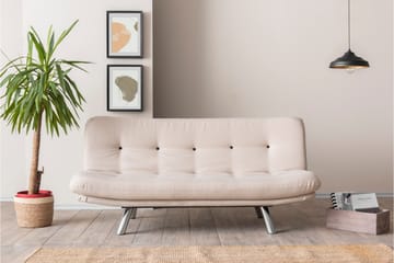 Kingaroy Sovesofa - Cream - Møbler - Sofaer - Sovesofaer - 3 seters sovesofa