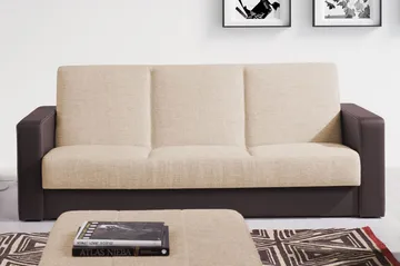 Kolder Sovesofa 222x97x88 cm - Møbler - Sofaer - Sovesofaer - 3 seters sovesofa