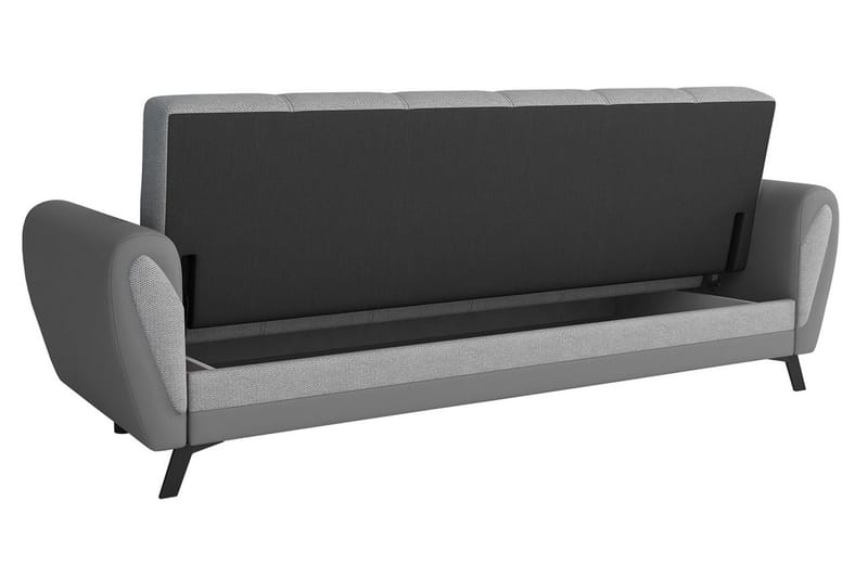Laterse 3-seters Sofa - Svart - Møbler - Sofaer - Sovesofaer - 3 seters sovesofa