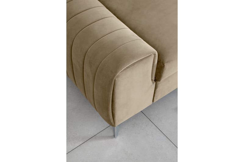 Laurece Sovesofa 3-seter - Beige - Møbler - Sofaer - Sovesofaer - 3 seters sovesofa