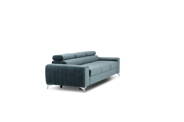 Laurece Sovesofa 3-seter - Blå - Møbler - Sofaer - Sovesofaer - 3 seters sovesofa