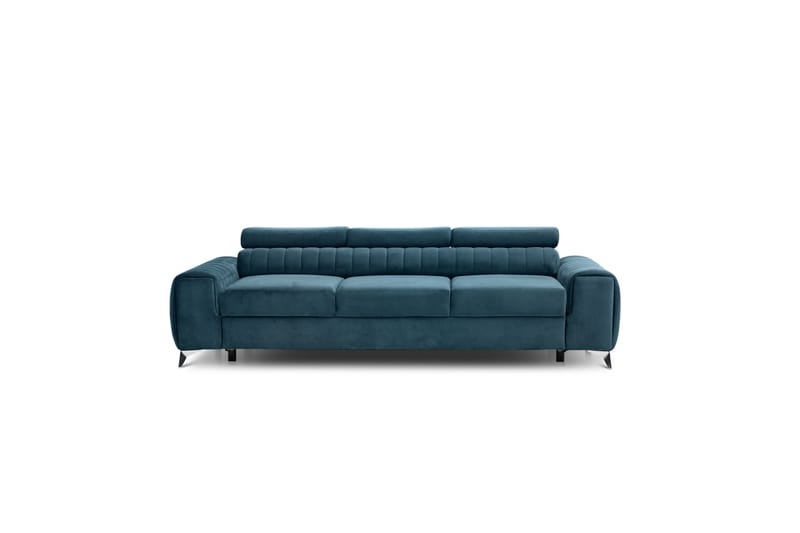 Laurece Sovesofa 3-seter - Blå - Møbler - Sofaer - Sovesofaer - 3 seters sovesofa