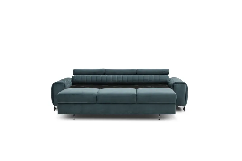 Laurece Sovesofa 3-seter - Blå - Møbler - Sofaer - Sovesofaer - 3 seters sovesofa