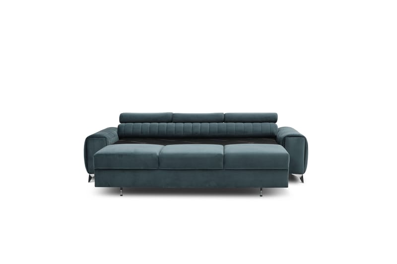 Laurece Sovesofa 3-seter - Blå - Møbler - Sofaer - Sovesofaer - 3 seters sovesofa