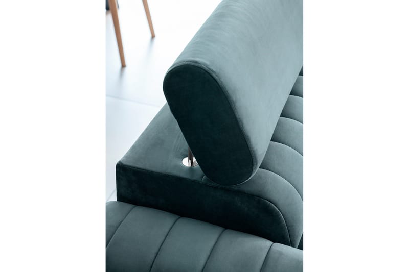 Laurece Sovesofa 3-seter - Blå - Møbler - Sofaer - Sovesofaer - 3 seters sovesofa