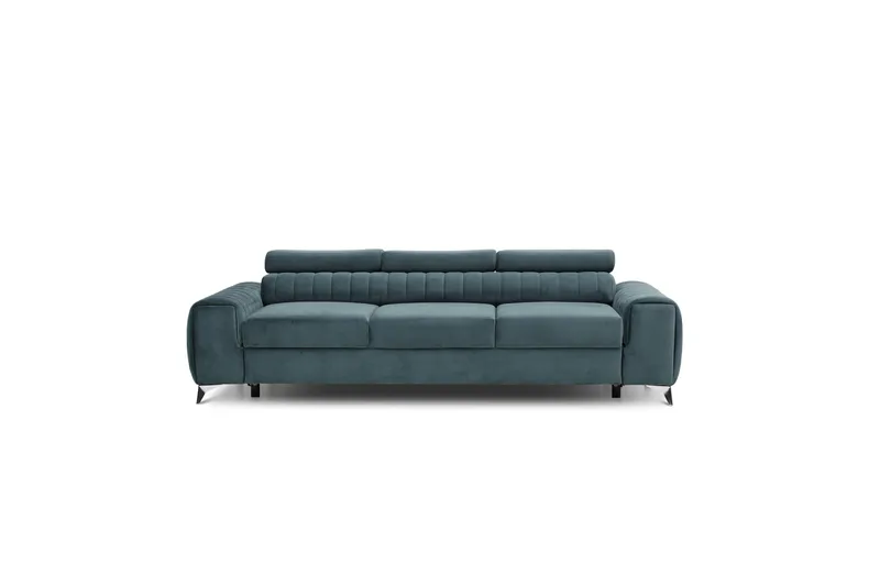 Laurece Sovesofa 3-seter - Blå - Møbler - Sofaer - Sovesofaer - 3 seters sovesofa