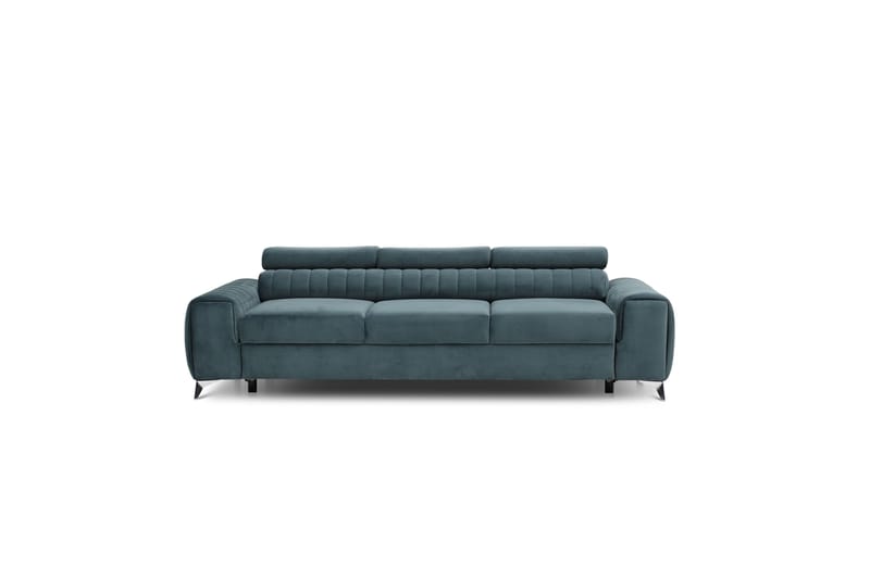 Laurece Sovesofa 3-seter - Blå - Møbler - Sofaer - Sovesofaer - 3 seters sovesofa