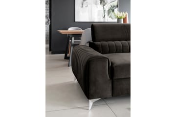 Laurece Sovesofa 3-seter - Brun - Møbler - Sofaer - Sovesofaer - 3 seters sovesofa