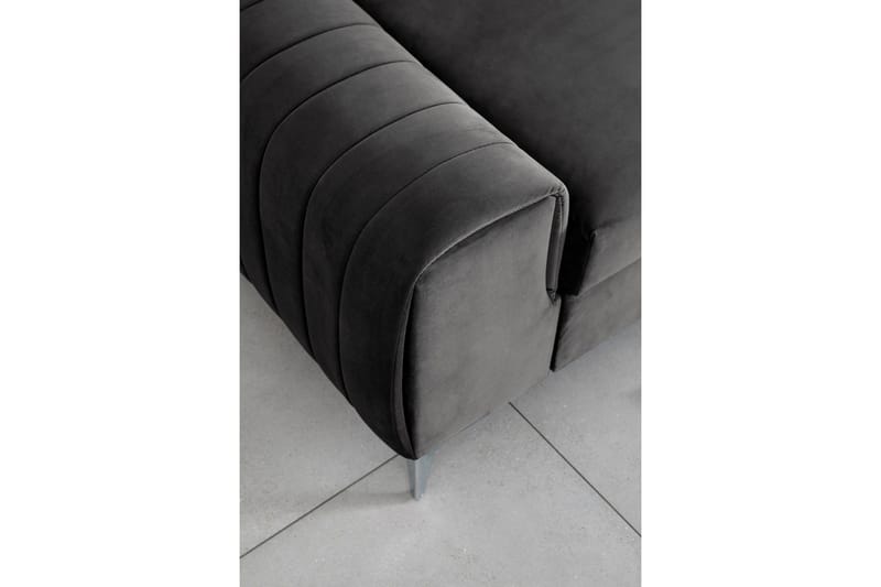 Laurece Sovesofa 3-seter - Grå - Møbler - Sofaer - Sovesofaer - 3 seters sovesofa