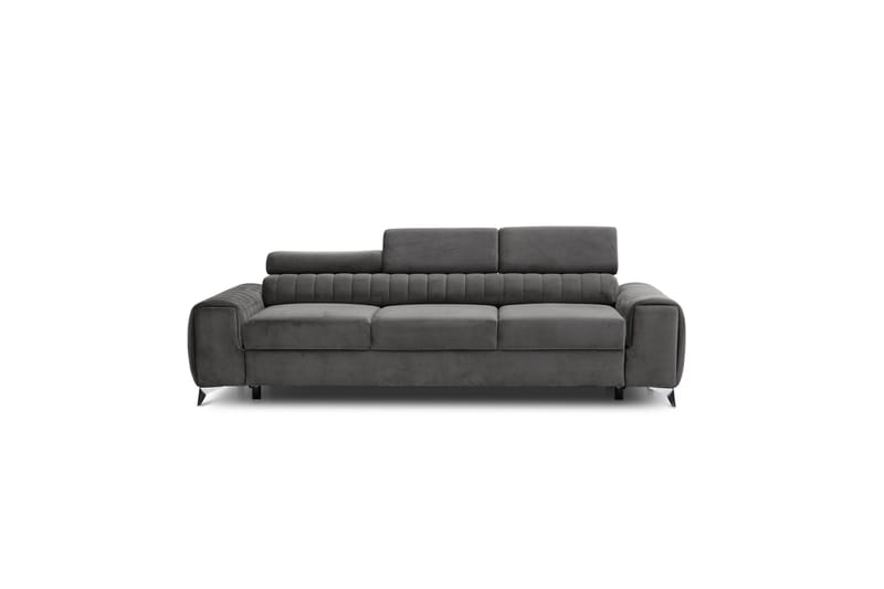 Laurece Sovesofa 3-seter - Grå - Møbler - Sofaer - Sovesofaer - 3 seters sovesofa