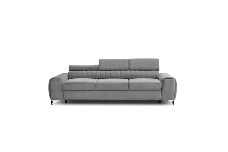 Laurece Sovesofa 3-seter - Grå - Møbler - Sofaer - Sovesofaer - 3 seters sovesofa