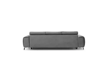 Laurece Sovesofa 3-seter - Grå - Møbler - Sofaer - Sovesofaer - 3 seters sovesofa