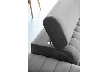 Laurece Sovesofa 3-seter - Grå - Møbler - Sofaer - Sovesofaer - 3 seters sovesofa