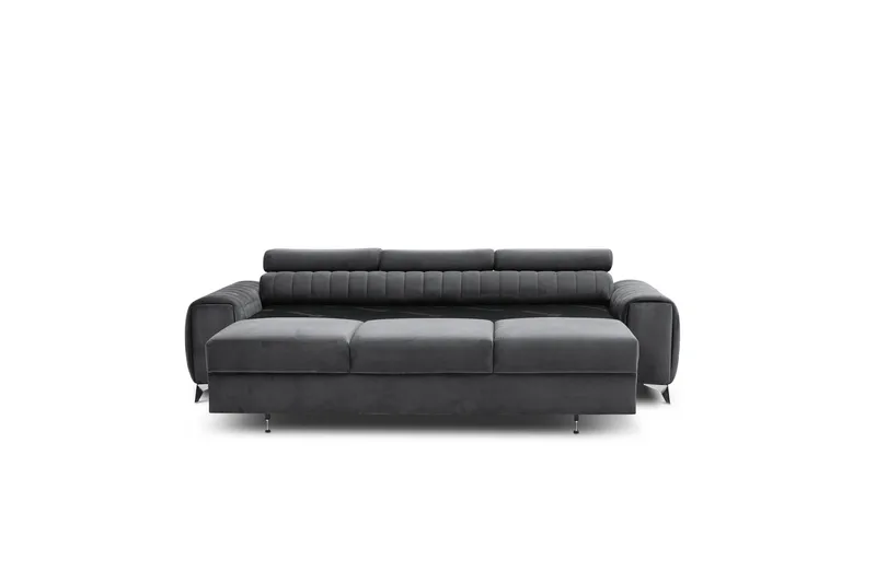 Laurece Sovesofa 3-seter - Grå - Møbler - Sofaer - Sovesofaer - 3 seters sovesofa