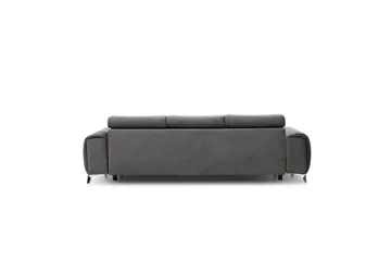 Laurece Sovesofa 3-seter - Grå - Møbler - Sofaer - Sovesofaer - 3 seters sovesofa